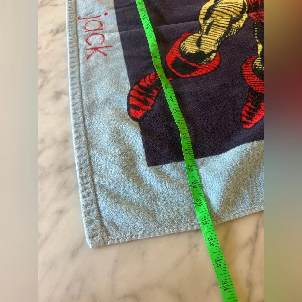 POTTERY BARN KIDS Marvel Beach Towel - Monogrammed “Jack”